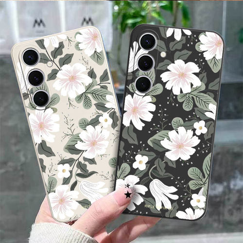 气质兰花Samsung A71手机壳适用三星Galaxy S25少女note20跨境A55