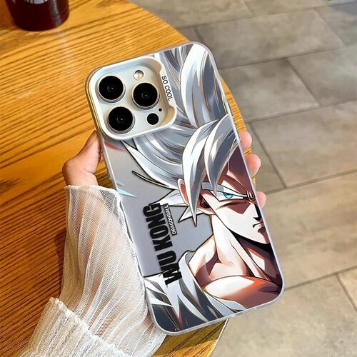 七龙珠iphone17卡通手机壳适用苹果16promax13跨境15酷炫14彩银壳