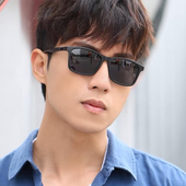 网红时尚 2025新款 方形偏光太阳镜男款 开车钓鱼眼镜防紫外线墨镜女