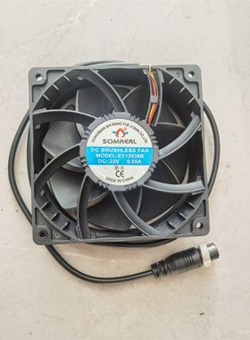 名厨电灶厨中厨电磁灶散热风扇电机22V三孔12038风机维修风机
