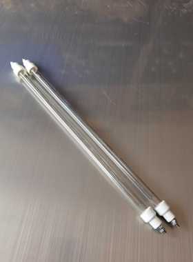 消毒保洁柜杀菌透明玻璃灯管石英管消毒杀菌取暖灯管220V300W配件
