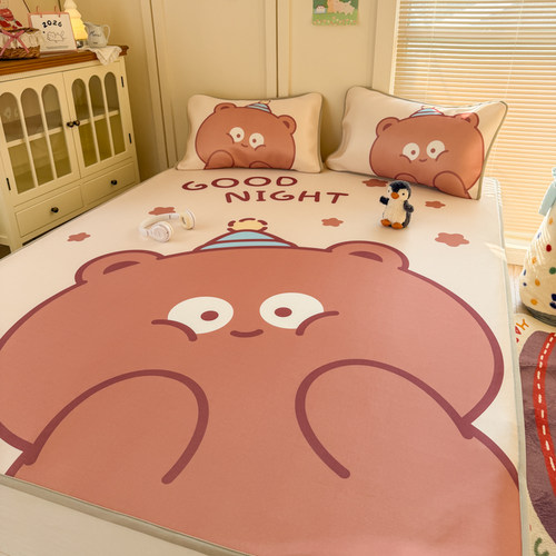 A类小冰皮软席油光冰丝席巴波布布