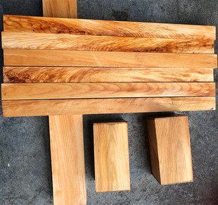 红豆杉木料原木大板老房料雕刻料养生泡茶洗澡边角料弓柄手把件料