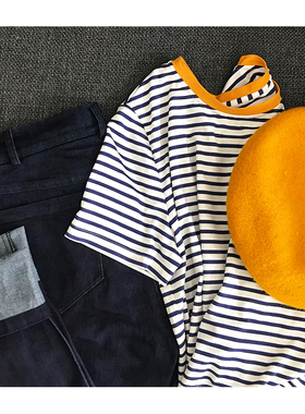 芦苇种子ReedSeed｜原创条纹TEE（设计师品牌） RS06014