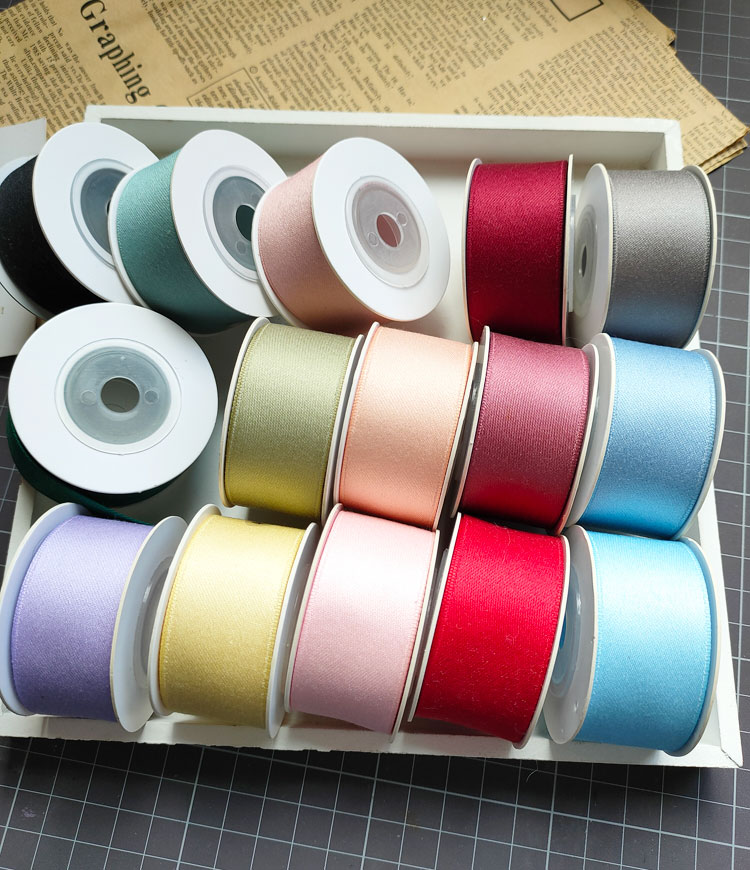 超级百搭打底丝带哑光棉diy材料