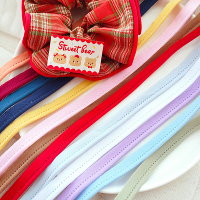 1cm涤棉滚边嵌条DIY手工大肠发圈