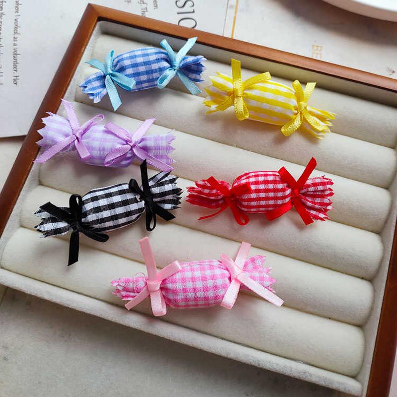 半成品手工布艺充棉糖果DIY制作儿童发饰配饰吧唧托卡套装饰材料