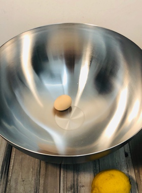 304商用36cm特加大号不锈钢上菜碗半球型沙拉碗烘焙店搅拌盆洗菜