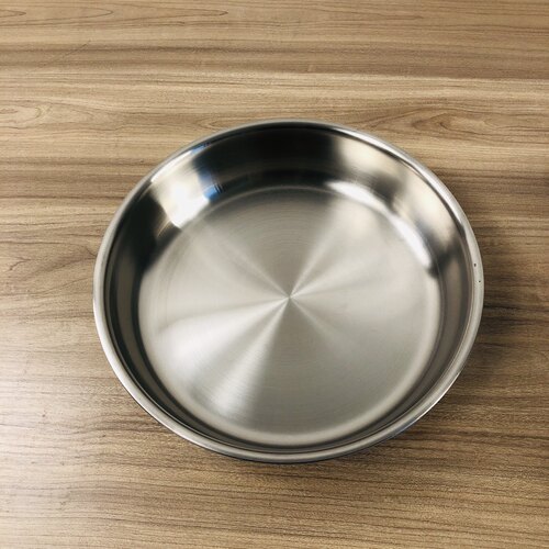 一体煎盘复合钢加厚平底锅