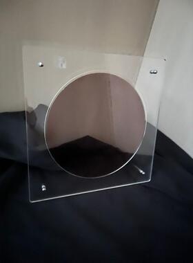 wafer硅片晶圆展示架晶片芯片唱片CD光碟摆台亚克力透明底座展台
