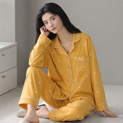 美梦2026年新款纯棉睡衣女长袖长裤韩版女款薄款套装春秋款外穿加