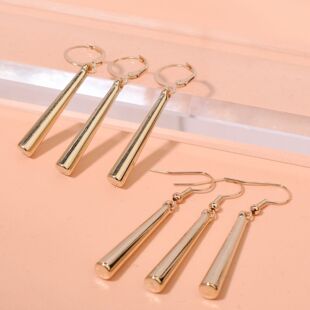 女跨境动漫周边索隆耳钉耳坠长条水滴耳环海贼王同款时尚潮个性