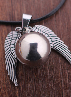 跨境snitch gold necklace死亡圣器 金飞贼项链 吊坠