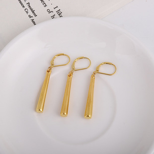 动漫周边索隆耳钉耳坠长条水滴耳环男海贼王同款时尚潮个性耳夹女