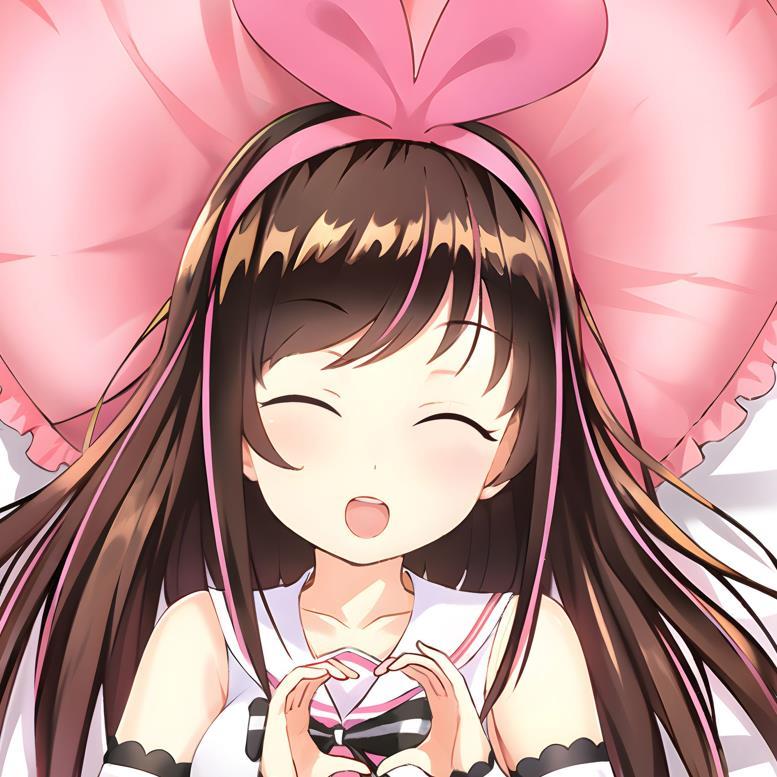 Kizuna AI绊爱 等身抱枕二次元 爱酱 动漫周边定制全身枕套