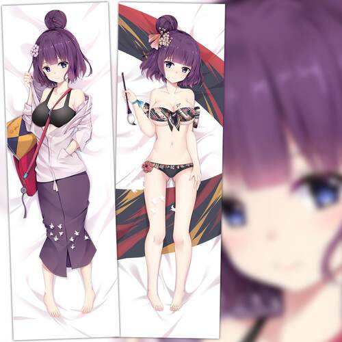 Fate Grand Order fgo 葛饰北斋 动漫双层等身抱枕 2wt抱枕套北斋