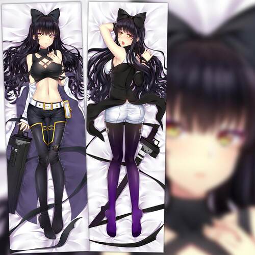 RWBY Blake Belladonna 布蕾克·贝拉多娜等身抱枕 动漫周边靠枕