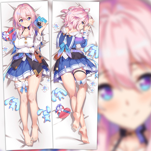 崩坏星穹铁道三月七等身抱枕 动漫周边DIY宿舍睡枕来图定制礼品