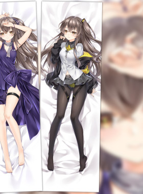 原创 少女前线 UMP45 动漫等身抱枕 靠枕方枕周边2wt抱枕套