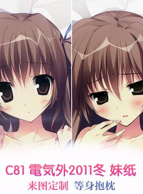 karory C81 電気外2011冬 妹纸 动漫等身抱枕 靠枕2wt抱枕套