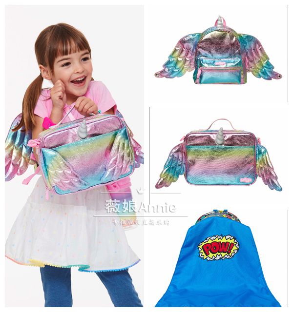 现货—澳洲smiggle新款小天使系列儿童双肩包 男女生小书包保温包|msdalam kategori Kamus elektronik/buku kertas elektronik/alat tulis, bekalan sekolah setiap hari, beg sekolah - dari Buy2taobao.com untuk memberikan perkhidmatan ejen Taobao profesional membeli