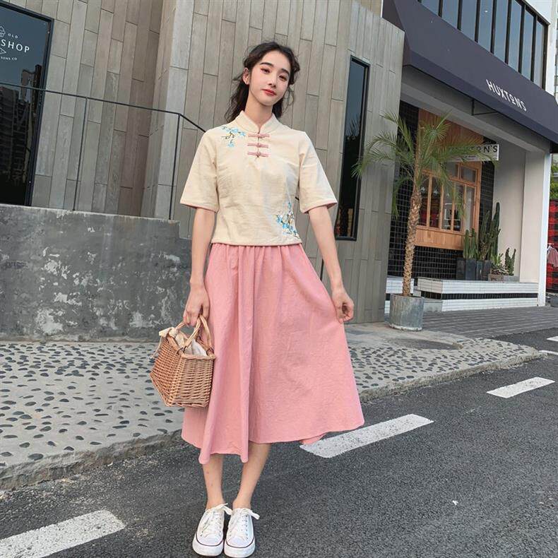包包复古情侣装传统中国风我夏季文艺原创夹克汉服bf收腰上衣男女|ruв категории Женская одежда, футболка - от Buy2taobao.com для оказания профессиональной услуги покупки агента Taobao