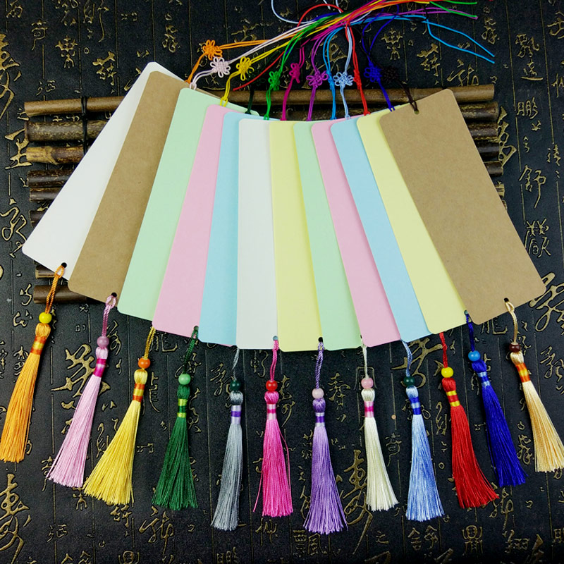 diy材料包学生用小清新空白书签