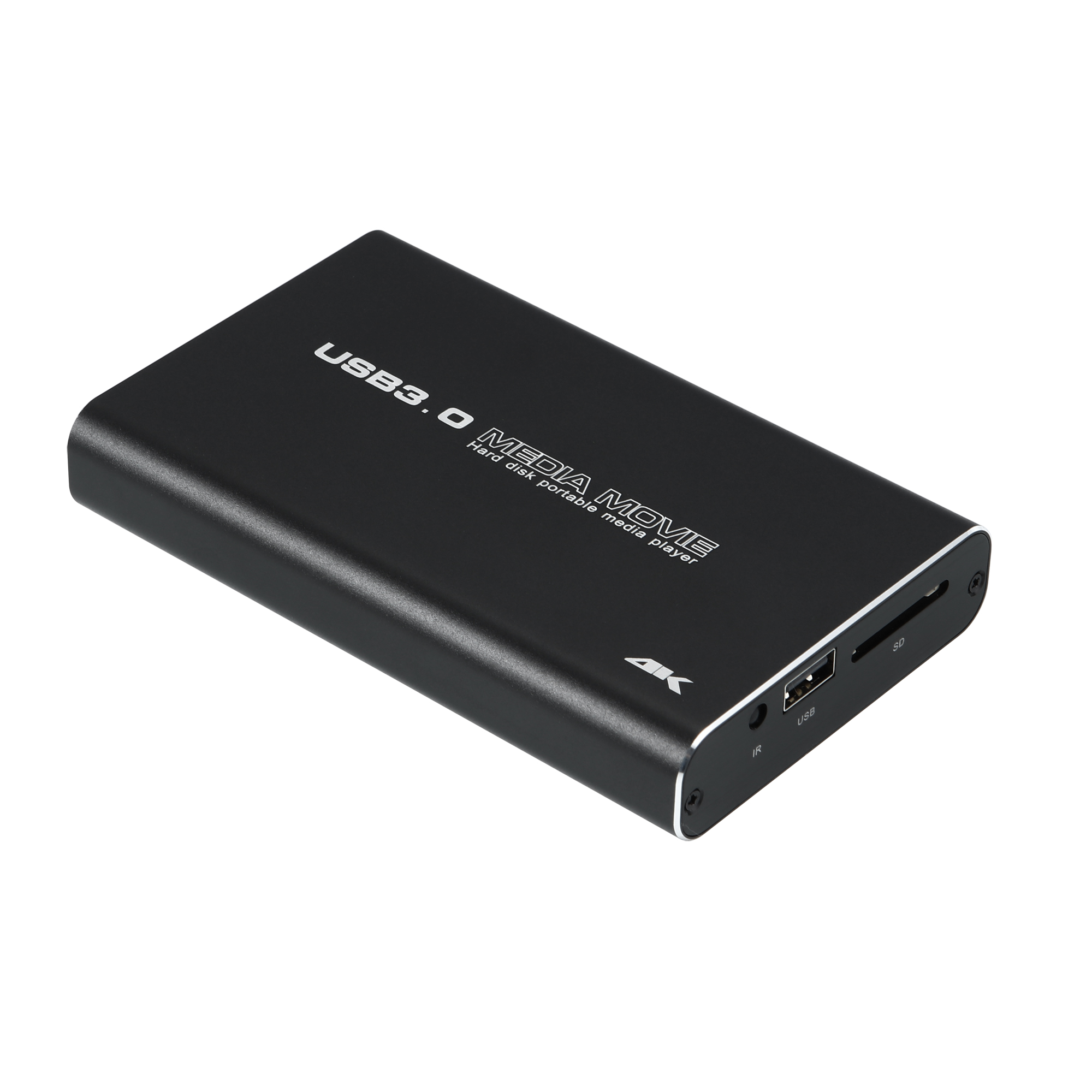 高清视频播放器 可内置2.5寸硬盘USB3.0 HDMI输出4K支持U盘SD卡