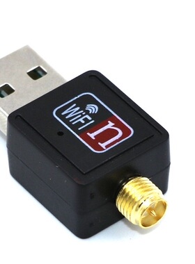 新品300Mbps迷你USB无线网卡 无线AP外置天线 WIFI接收器发射器