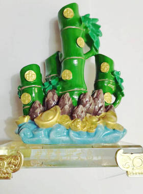 树脂步步高升民族风文昌竹