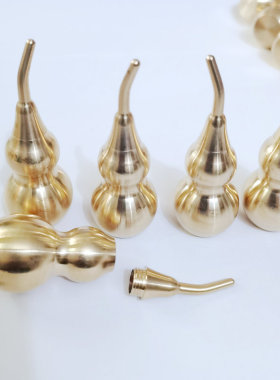 铜祝福民族风五帝钱配件中号葫芦