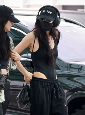 NanaByNana【like je*nie】水洗英文百搭黑帽子女美式复古鸭舌帽