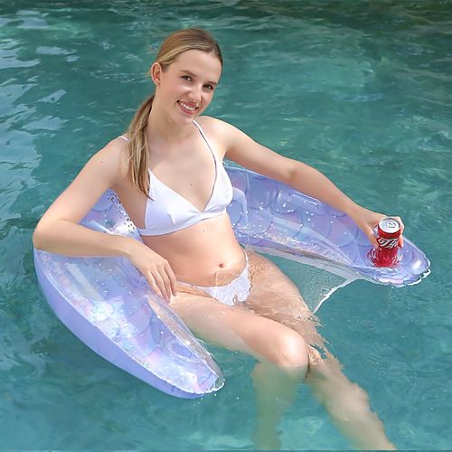 浮排大人水上夹网浮椅玩具游泳圈