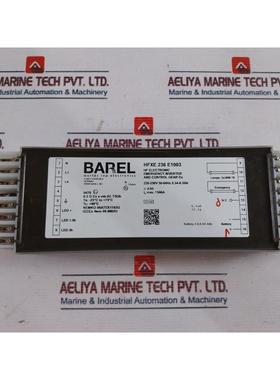 原装供应Barel HFXE 236 E1003 紧急变频器和控制装置 EX 2X36W T