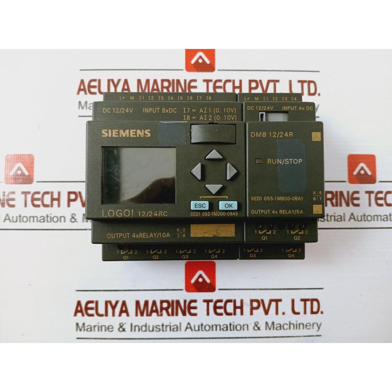 原装供应6ED1 052-1MD00-0BA5 逻辑模块标志 12/24RC 带 DM8 12/2