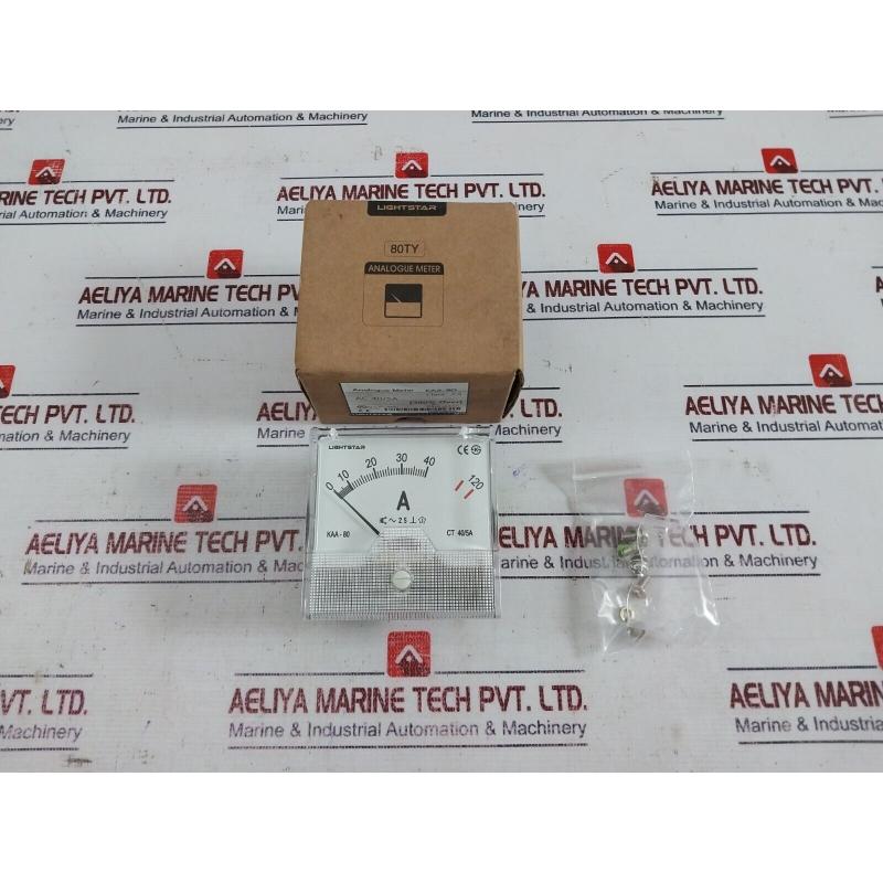 原装供应Lightstar KAA-80 模拟安培计 0-40/120 A