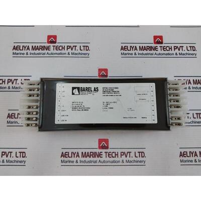 原装供应Barel HFXE 218 E1003 紧急变频器和控制齿轮 Ex 220-250