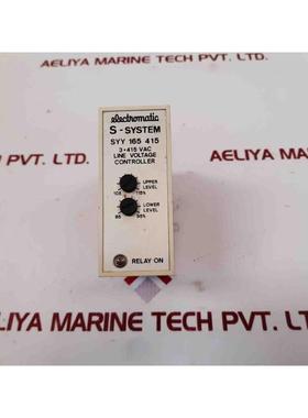 原装供应Electromatic S-System SYY 165 415 线路电压控制器 3