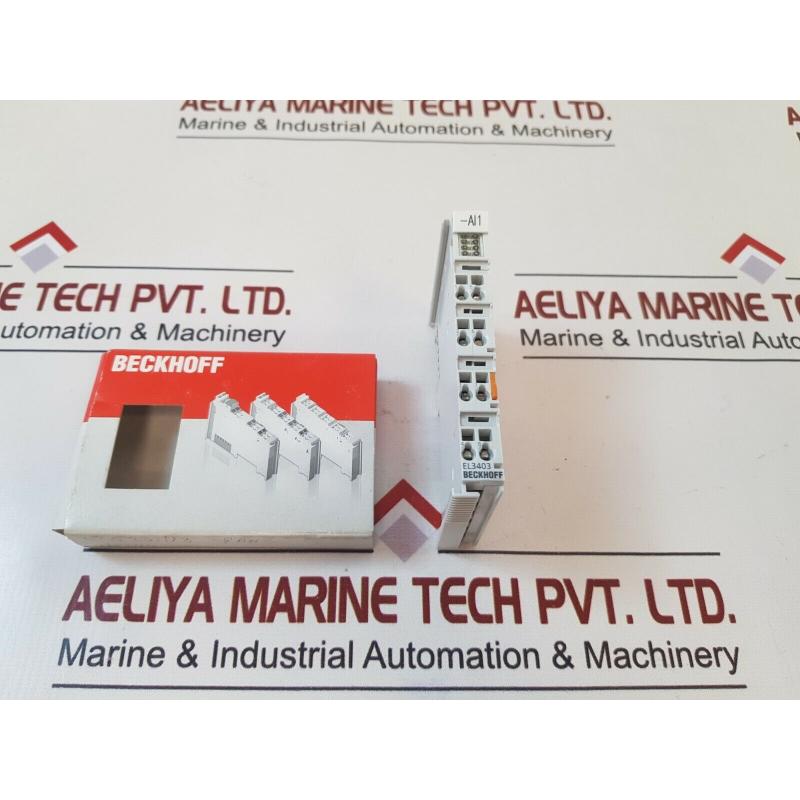原装供应Beckhoff EL3403 电源测量终端
