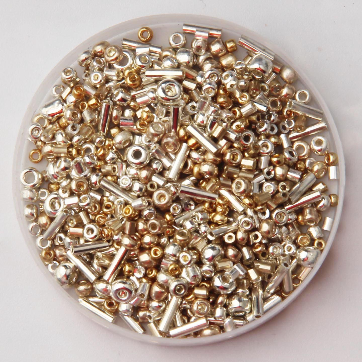 diy服装金属色8克珠子