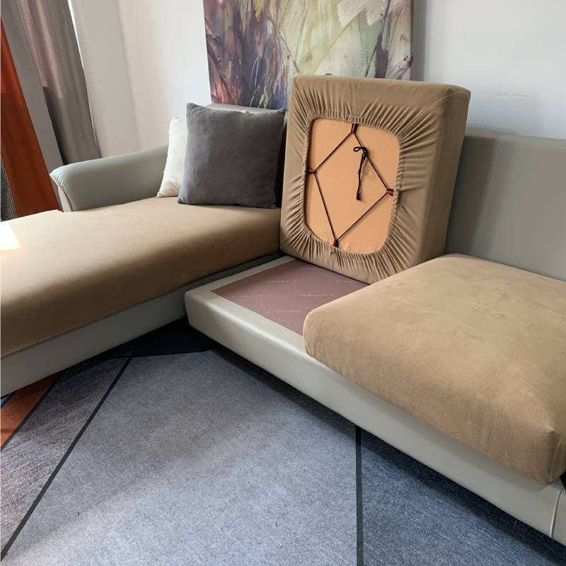 加厚纯色高弹力沙发笠布艺防滑防猫抓全包万能北欧简约坐垫套罩笠,居家布艺,沙发套,淘宝优惠券,粉丝福利购,淘宝优惠卷