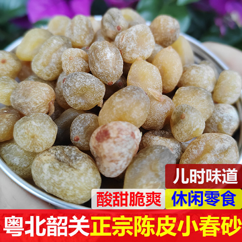 正宗陈皮小春砂仁蜜饯广东粤北韶关特产薛益智果记非新兴凉果炒货