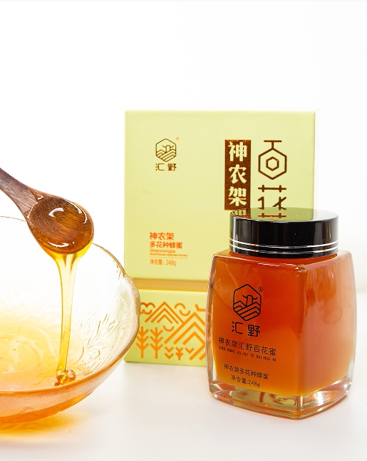 神农架高海拔深山野花蜜地标百花蜜蜂蜜云蜜中华蜂土蜂蜜纯蜂蜜