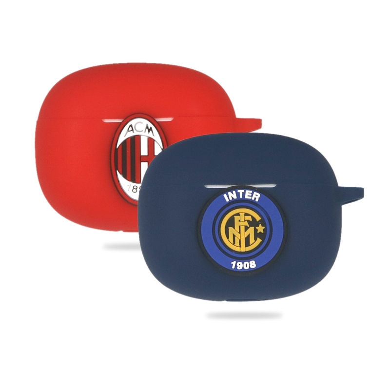 适用1MORE万魔S20开放耳夹式不入耳运动蓝牙耳机保护套潮酷足球队皇马利物浦切尔西阿森纳国际AC米兰硅胶软壳