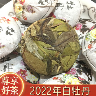 2022年福鼎老白茶花香白露白牡丹王茶包小饼茶饼干茶叶散装500g
