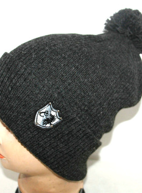 帽子大王Mx477韩版日系刺绣毛球混纺毛线针织男女保暖冬帽v7外贸