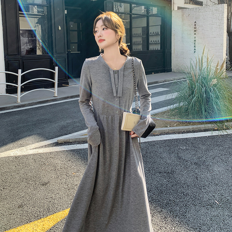 【现货】，针织连衣裙151-1511-P130-K198，女装连衣裙，淑塔可可