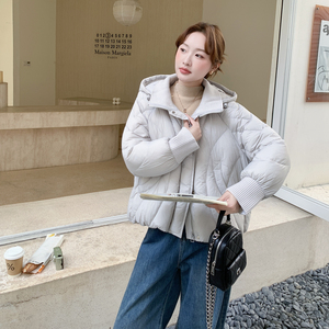 【新款】可拆卸连帽羽绒服90白鸭绒151-1595-P315-K478图片