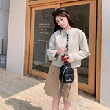 26春季新款立领皮衣151-1619-P165-K268，女装皮衣，淑塔可可