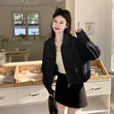 春季新款现货皮衣151-1601-P170-K278，女装皮衣，淑塔可可